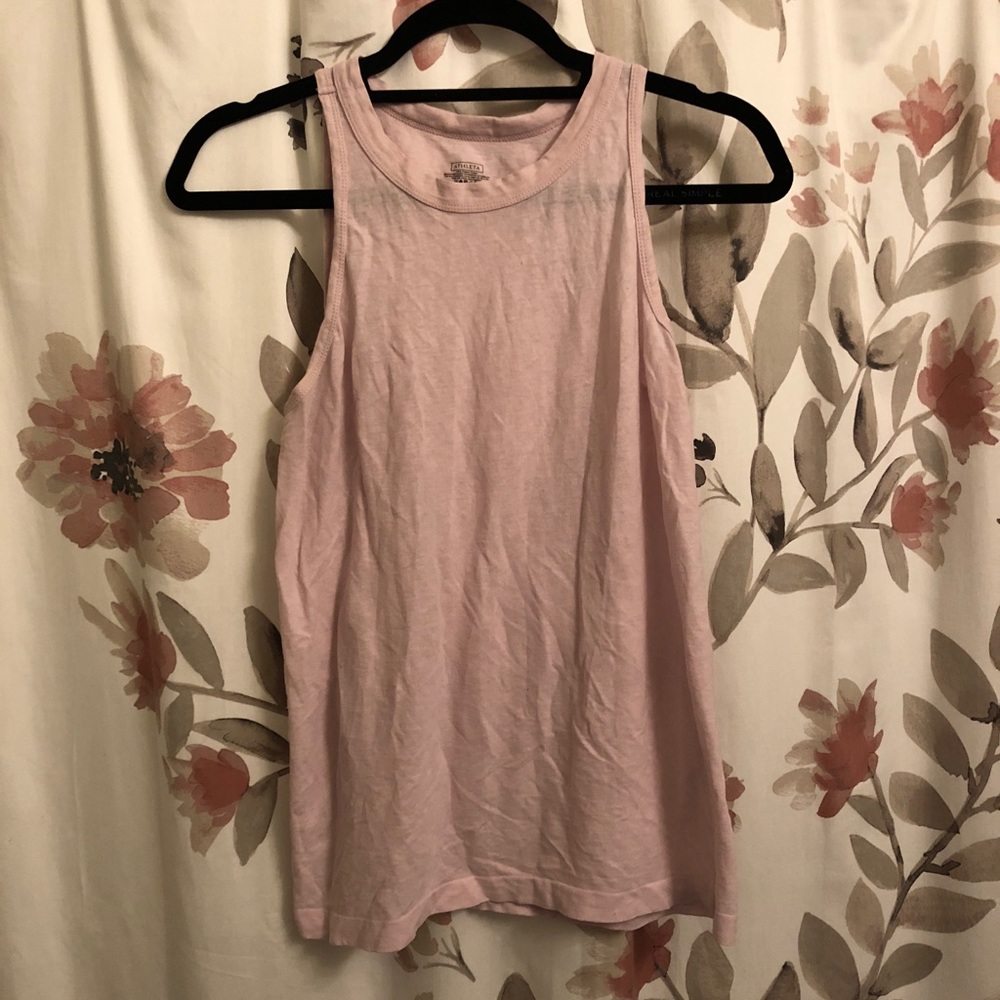 Athleta light pink tank